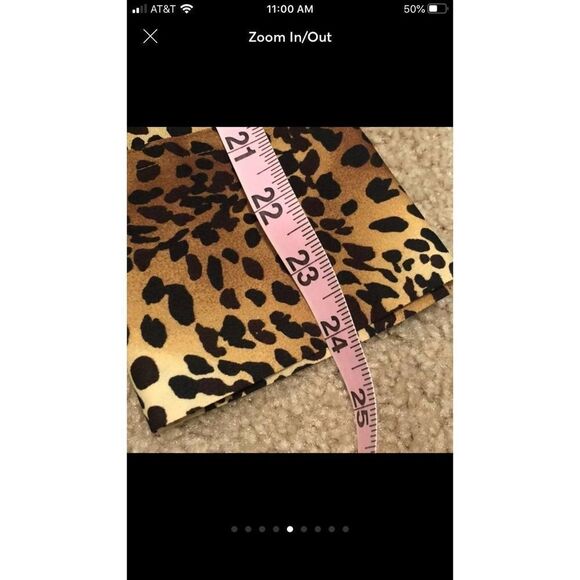 Jones New York Signature Leopard Shirt Medium - Picture 4 of 8